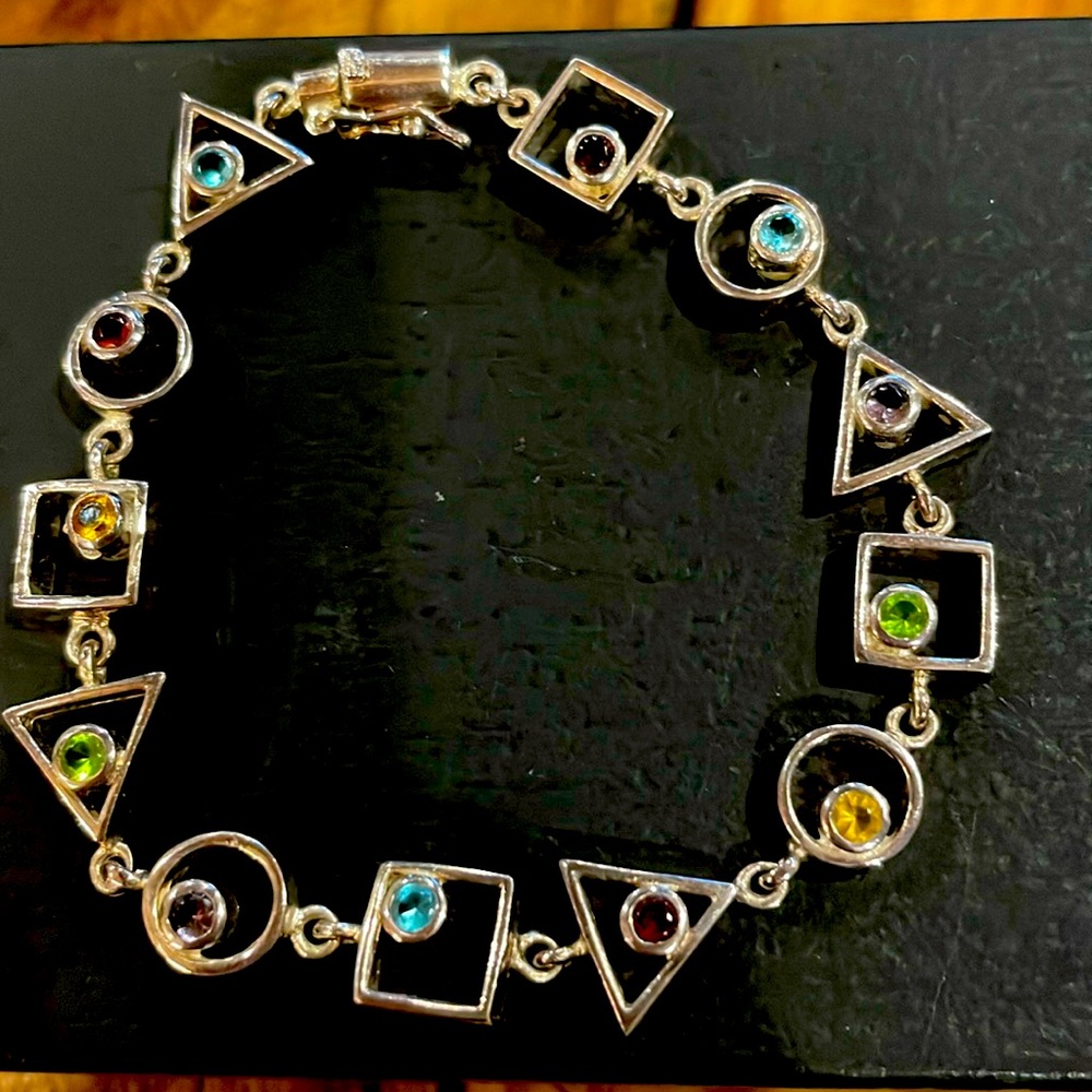 Gemstone bracelet